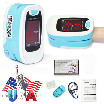Fda Led Fingertip Pulse Oximeter Blood Oxygen Meter Spo2 Heart Rate Monitor,usa