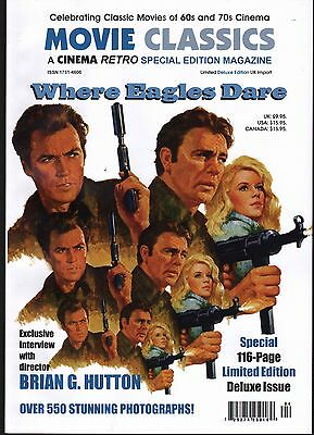 Where Eagles Dare Cinema Retro 116 Page Movie Classics Special Issue!