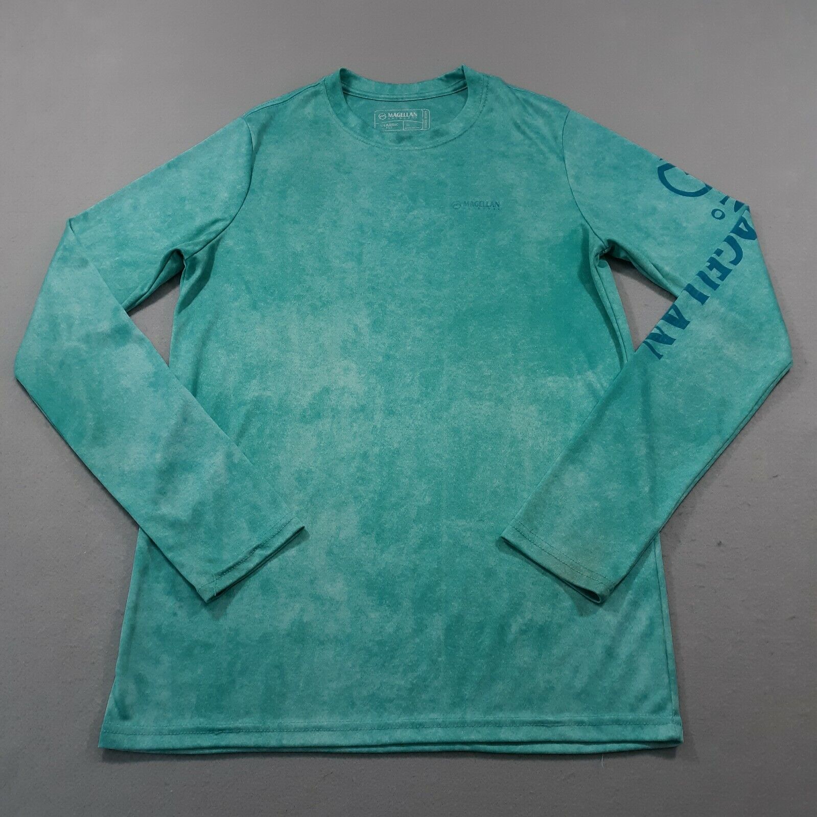 Magellan Fishing Sweatshirt Girls Size Xl Classic Fit Seafoam Green