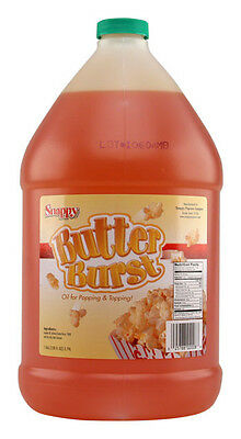 Popcorn Machine Supplies Butter Burst - Buttery Oil Or Topping - One Gallon
