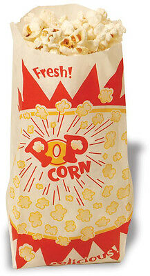 Popcorn Machine Supplies 1000 One Oz Popcorn Bags
