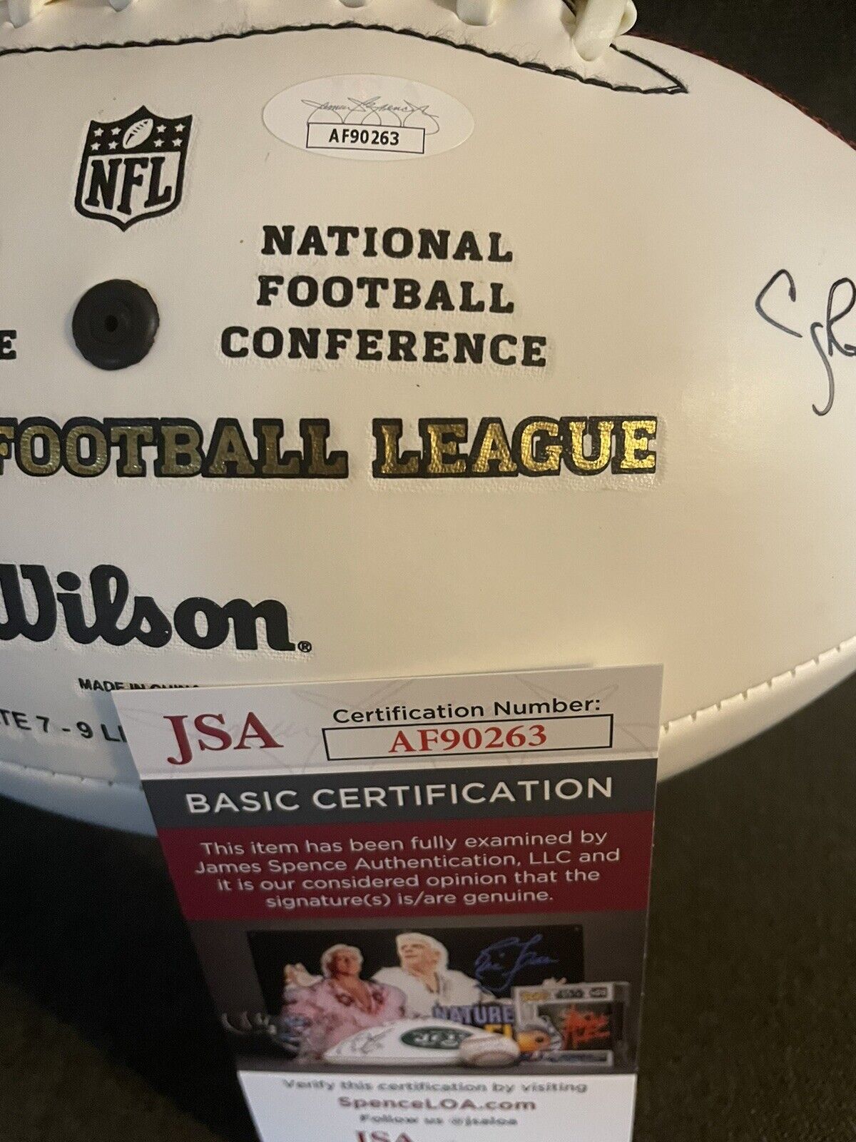 2012 Indianapolis Colts Team Signed Autographed Wilson Nfl Football