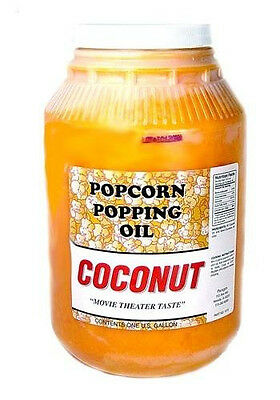 Popcorn Machine Supplies - Coconut Oil  Popcorn Popping
